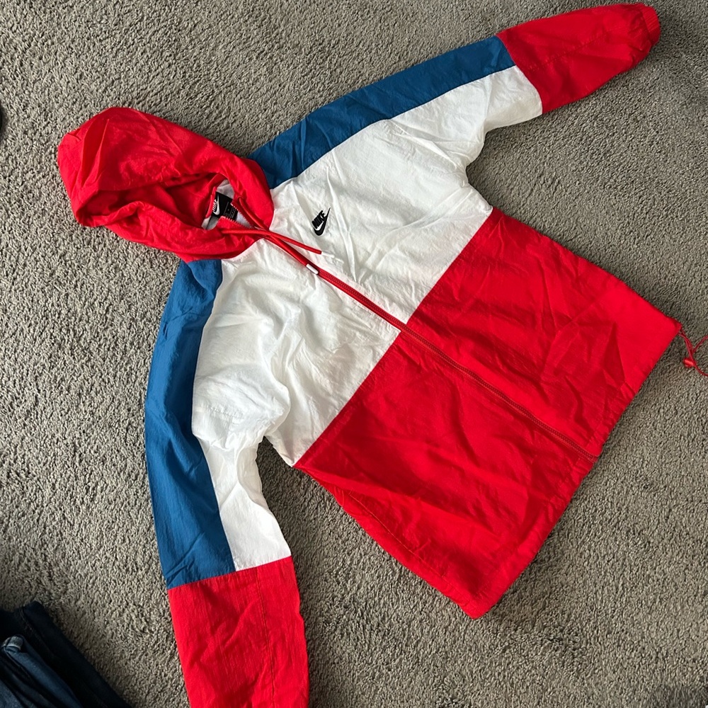 Nike tech Tricolor wind breaker